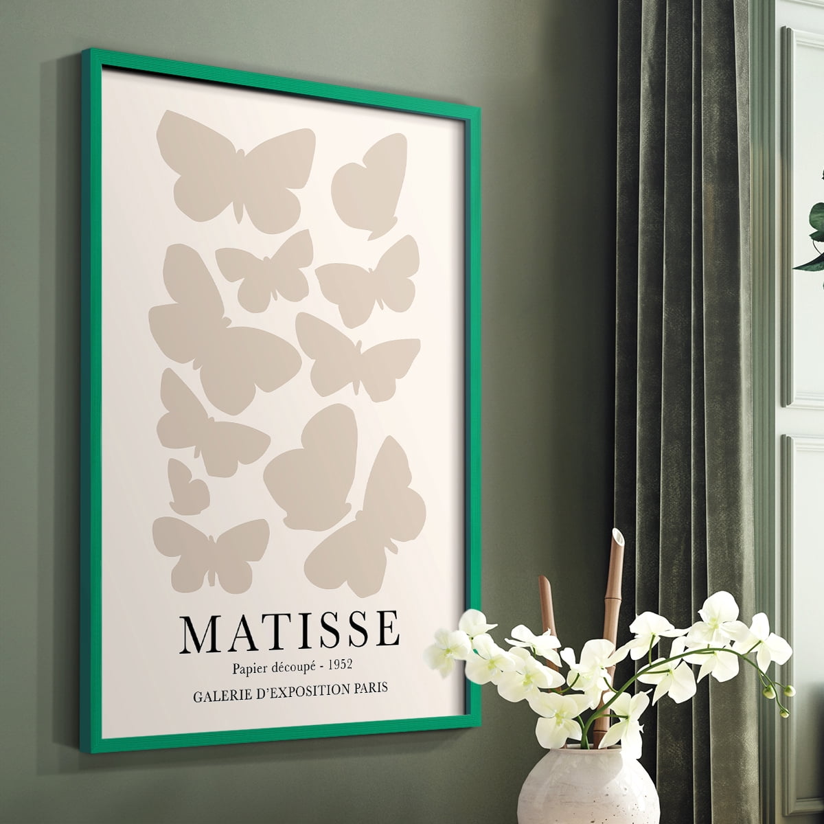Matisse CCXII in Solid Wood 8 x 10 Framed Print