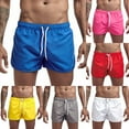 thumbnail image 6 of Men'S Swim Shorts Swim Trunks Quick Dry Board Breathable Drawstring With Pockets, 6 of 9