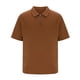 thumbnail image 5 of pstuiky Camisas de vestir de manga corta para hombre, Blusa informal de manga corta con cuello vuelto y cremallera de color liso para hombre ropa de hombre xxxxl, 5 of 5