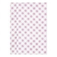 thumbnail image 6 of Hudson Baby Infant Girl Cotton Flannel Burp Cloths, Purple Dainty Floral 4 Pack, One Size, 6 of 6
