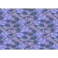 thumbnail image 1 of Ahgly Company Tapis d'Intérieur Lavables en Machine, Rectangle Transitionnel Bleu Ardoise, 4' x 6', 1 of 7