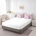 thumbnail image 4 of YST 7-Piece Comforter Set with Decorative Sheet Set, Pink Lips Diva Theme, Full Size, Polyester, Bed in a Bag, 4 of 5