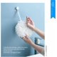 thumbnail image 5 of Xiao Hua Toallas de mano de chenilla suaves y absorbentes, bolas decorativas de felpa para colgar, toalla de secado grueso para el hogar, la cocina y el baño (blanco x 2), 5 of 5