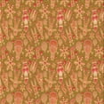 thumbnail image 1 of Ahgly Company Machine Washable Indoor Square Transitional Orange Red Orange Area Rugs, 5' Square, 1 of 7
