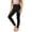 Z1-Black-mkosplrt baggy bermuda shorts, variant on Girls Athletic Leggings Kids Dance Workout Running Yoga Pants High Waist Stretch Soft Comfy Capri Leggings 3-13 Years