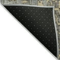 thumbnail image 3 of Addison Rugs Chantille Indoor/Outdoor Transitional Squares Gold Washable Rectangle Rug, 3' x 5', 3 of 6