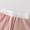 thumbnail image 5 of Juorvia Girls Summer Outfits 2pc Toddler Tween Sweatsuit Loose Fitted Collared T-Shirts Drawstring Waist Shorts(10-11 Years,Pink), 5 of 7