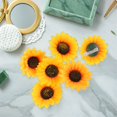 thumbnail image 4 of IDEANATEGRATE 6Ud Bang Clip De Girasol Decorativo Multicolor Con Apariencia Hermosa Y Atractiva, 4 of 6