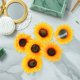 thumbnail image 4 of unbranded 6Ud Pinzas De Flor Girasol Para Con Apariencia Chic Y Estilo, 4 of 6
