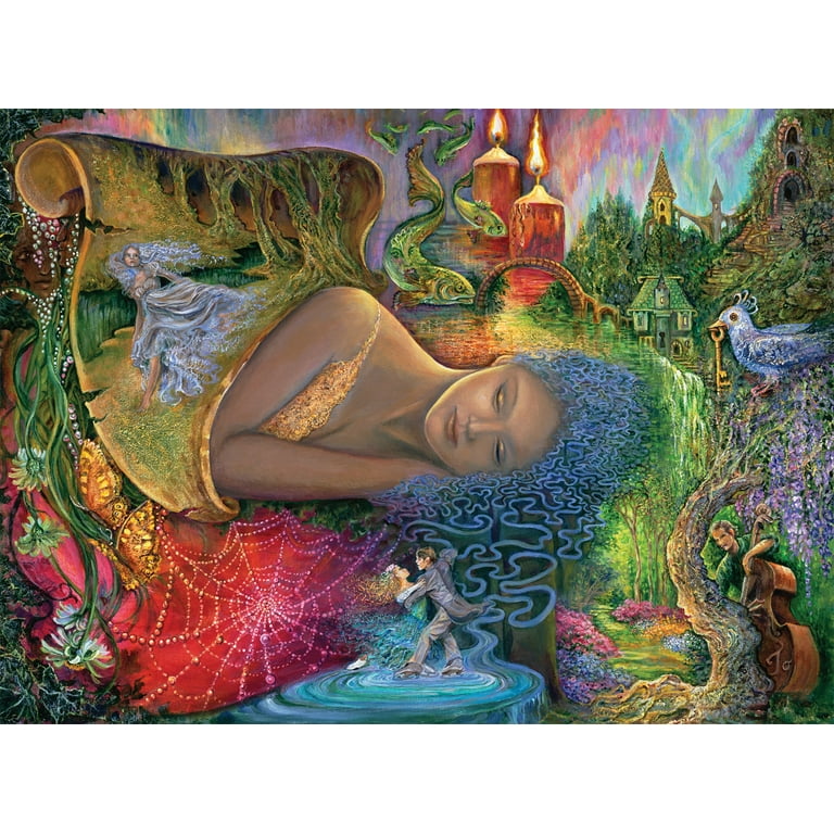 Buffalo Games Josephine Wall Colorful Dreaming 1000-Piece