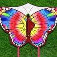 thumbnail image 2 of Butterfly Kite Crogift para niños, 127 x 76 cm, fácil de volar, 2 of 7