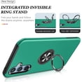 thumbnail image 2 of Case for Samsung Galaxy A54 5G, Light Shockproof Protective Cover with Built-in Rotating Holder Kickstand Car Magnetic Bracket Case Compatible for Samsung Galaxy A54 5G 2023 (Green), 2 of 14