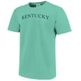 thumbnail image 2 of Unisex  Mint Kentucky Wildcats Comfort Colors Fashion Color Arch-T-Shirt, 2 of 3