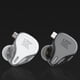 thumbnail image 3 of Gwong Electrónica KZ DQ6 Dynamic Wired in-Ear Reducción de ruido Auricular deportivo FII con micrófono, 3 of 7