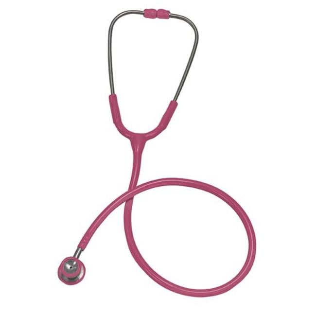 Mabis Signature Series Stainless Steel Infant Stethoscope, Pink ...