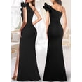 thumbnail image 2 of Vestido VFSHOW Maxi fruncido con volantes y una correa para el hombro para mujer, 2 of 7