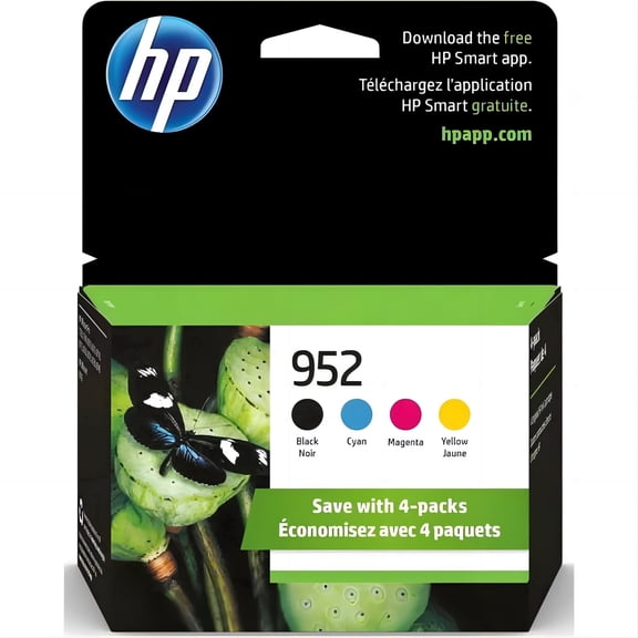 952 Ink Cartridges for HP 952 Ink Cartridges Combo Pack (4 Pack) Compatible for HP OfficeJet 8702 (Sold Without Manufacturer Warranty)