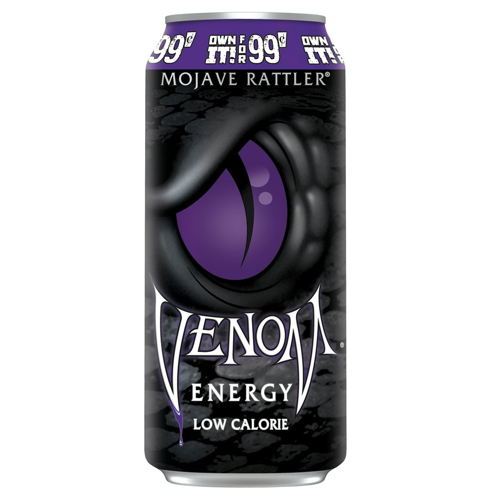 Venom Low Calorie Mojave Rattler Energy Drink, 16 Fl. Oz.