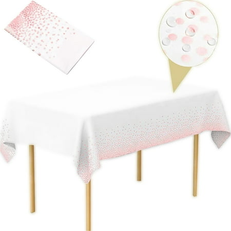 

Kitchen Gadgets Plastic Tablecloths Gold Dot Disposable Tablecloths Plastic Dot Table Cover