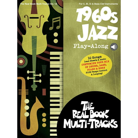 1960s Jazz Play-Along: Real Book Multi-Tracks Volume 13, (Paperback)