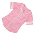 thumbnail image 3 of Care Bears Women's Baseball Jersey, Printed Cheer Friend Baseball Shirt Pink White - M, 3 of 7