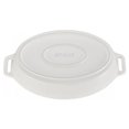 thumbnail image 3 of STAUB Ceramique 4 L Ceramic Oval Oven Dish, Matte-White, 3 of 3