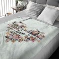 thumbnail image 4 of Custom Photo Collage Love Family Blanket, 4 of 9