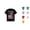 Black, variant on RTKFRFLM Boys Independence Day T-Shirt US Flag Red White Blue Graphic Crewneck Short Sleeve Summer Holiday Tee Top