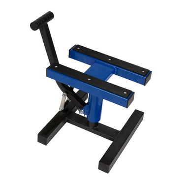 HomCom Portable Adjustable Steel Motorcycle Lift Stand/Bike Repair Rack ...