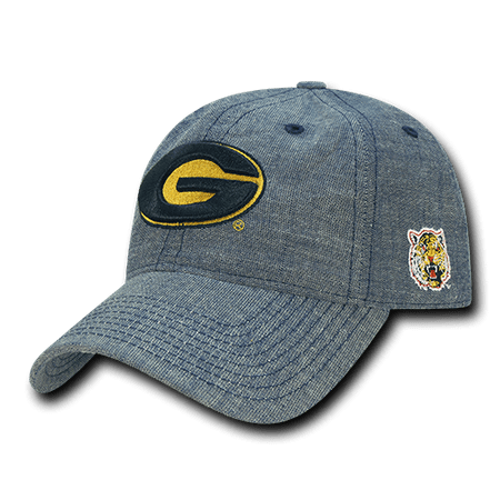 - NCAA Grambling State Tigers University 6 Panel Cotton Relaxed Denim Caps Hats