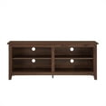 thumbnail image 3 of Pemberly Row Meuble Télé de 58 Pouces Console de Rangement en Noyer Foncé, 3 of 4