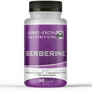 Gridiron Nutrition Berberine 500mg - 90 Capsules with Chromium & Cinnamon Extract