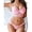 Pink, variant on Lace Bra and Panty Set for Women Sexy Lingrie Strappy Underwire Underwear
