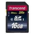 thumbnail image 1 of Tarjeta de memoria Transcend SDHC de 16 GB, clase 10, hasta 30 MB/s, 1 of 2