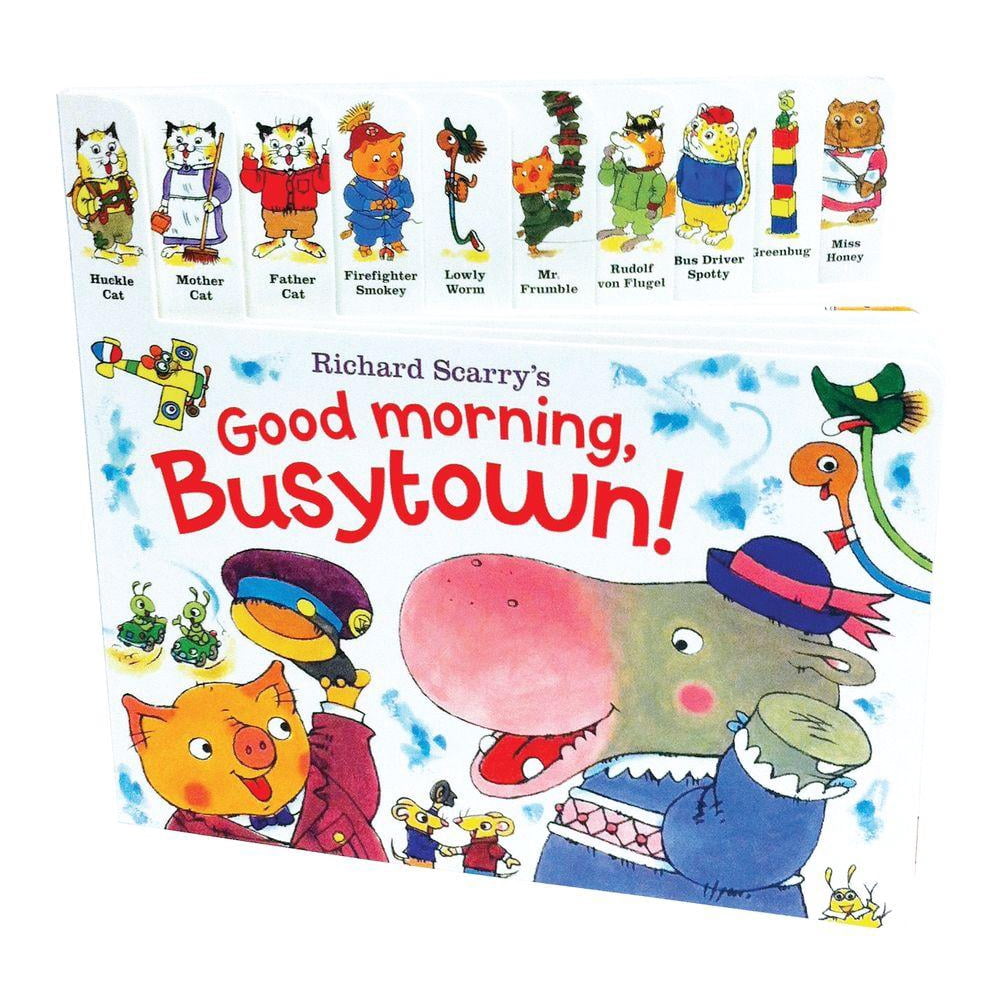 Richard Scarry's Good Morning, Busytown! (Board Book) - Walmart.com ...
