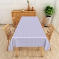 thumbnail image 4 of Nanqianyi Purple Checkered Rectangular Tablecloth for 54 x 72 inch, Waterproof Wipeable Table Cover for Kitchen Table, Indoor and Outdoor, 4 of 6