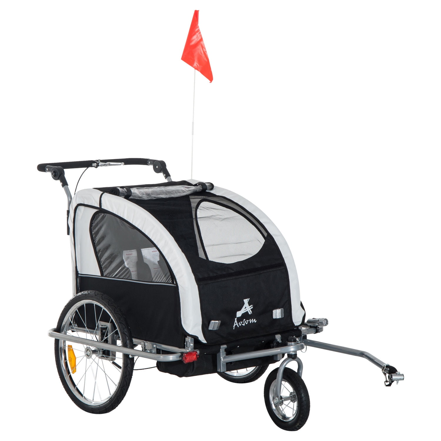 3 in 1 bike trailer stroller & jogger