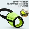 thumbnail image 3 of Dog Muzzle, Soft Mesh Muzzle for Small Medium Large Dogs, Puppy Muzzle for Biting Chewing Grooming(Fluorescent Green) - S, 3 of 7
