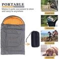 thumbnail image 3 of Saco de dormir para perros Cama portátil para mascotas Esterilla para perros Suministros de viaje al aire libre Almohadilla cálida impermeable para dormir para cachorros, 3 of 4