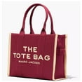 thumbnail image 2 of Marc Jacobs Women's The Large Tote Bag, One Size M0017048-610 (Merlot Red), 2 of 8