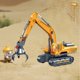thumbnail image 3 of Excavadora de ingeniería con sonido y música de gran tamaño para niños, modelo de perforación terrestre, 3 of 5