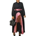 thumbnail image 2 of Women's Fall Maxi Work Dresses Business Dress Elegant Cocktail Party Long Dress, 2 of 5
