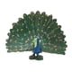 thumbnail image 2 of Figura de juguete de simulación de ciencia y naturaleza, modelo de pájaro animal para decoración del hogar Pavo real, 2 of 7