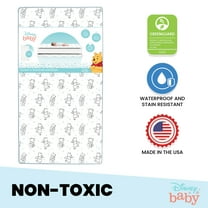 Disney Winnie the Pooh Dual-Sided Crib/Toddler Mattress by Delta Children, GREENGUARD Certified