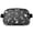Black-6, variant on Lunar Eclipse Fanny Pack&nbsp;- Waterproof waist bag with dark celestial map design, gothic style for star gazers