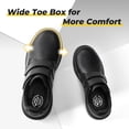 thumbnail image 6 of FitVille Men's Slip-Resistant Wide Casual Dress Shoes with Adjustable Fit Comfort Dress Shoes with Hook & Loop For Men, 6 of 6