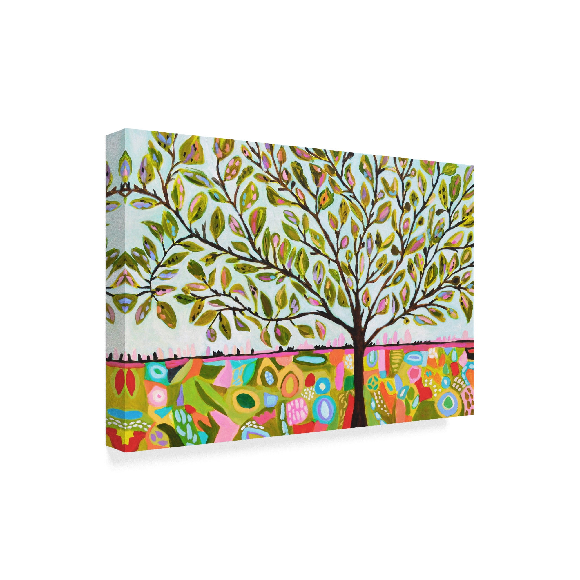 Trademark Fine Art 'Tree Abstract' Canvas Art by Karen Fields
