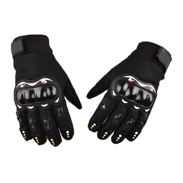 Guantes de protección para nudillos, guantes de protección para nudillos de motocicleta, guantes de dedo completo para motocicleta, guantes de nudillos duros probados y confiables