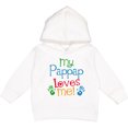 thumbnail image 2 of Inktastic My Pappap Loves Me Toddler Hoodie, 2 of 4