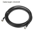 thumbnail image 4 of Unique Bargains UHF Male PL-259 to UHF Male PL-259 Low Loss RG213 Coax Jumper Cable 0.3Meter/ 1Ft 8.2 ft, 4 of 4